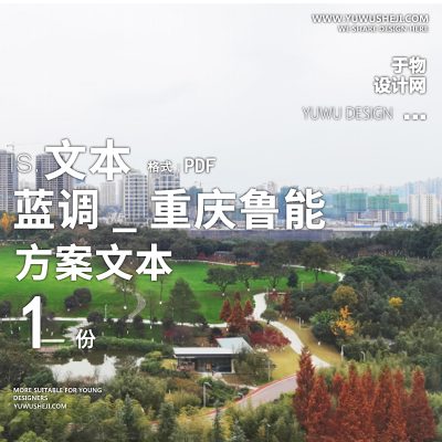 2022-蓝调_重庆鲁能七号沿公园西路商街景观方案文本