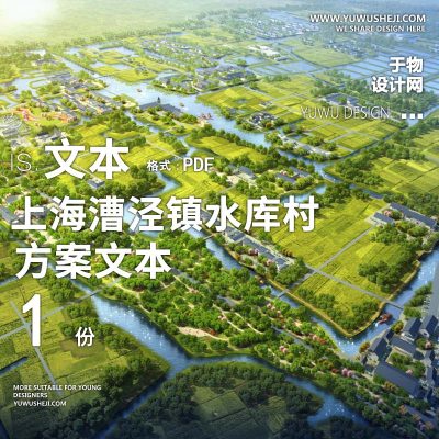 X106上海漕泾镇水库村乡村振兴规划方案文本PPT