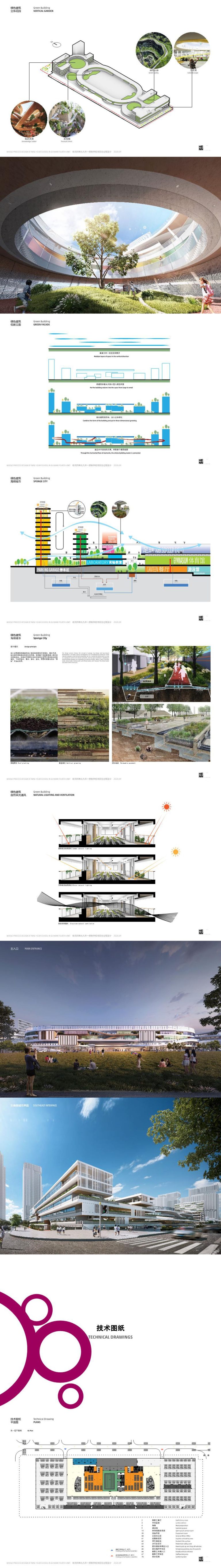 25-2023-深圳前海桂湾九年一贯制学校建筑方案设计汇报文本 - 艺术设计日志-于物设计