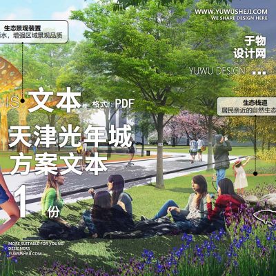 2023-天津光年城道路景观规划设计方案文本 w41