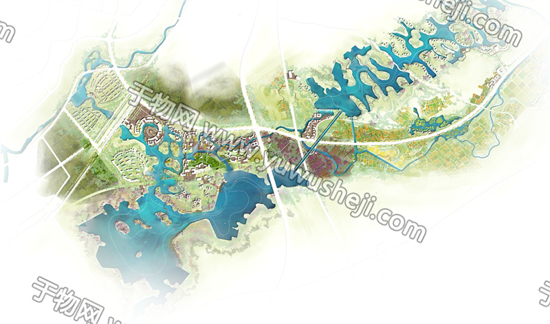245竞赛风滨水湿地公园