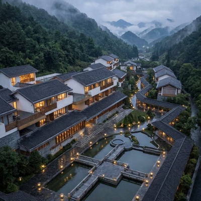 建筑夜景