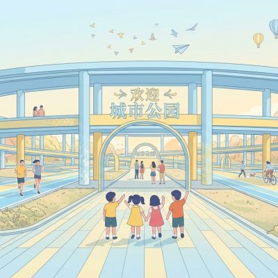 景观插画