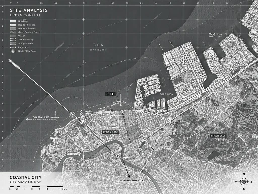 城市场地分析图