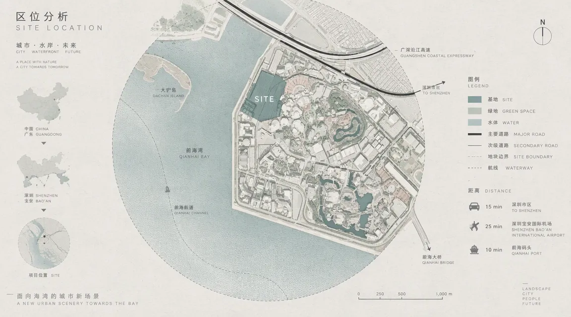 淡色建筑竞赛风